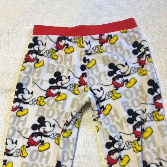 Disney Red and White Mickey Mouse Pajama Bottoms - Picture 6 of 6